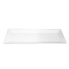 Raised Rim Rectangle Melamine Platter 480x200mm