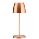 Montserrat Brushed Copper LED Cordless Lamp 300mm