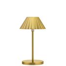 Aruba Brushed Gold LED Cordless Lamp 230mm