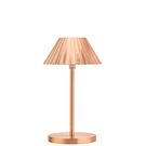Aruba Brushed Copper LED Cordless Lamp 230mm