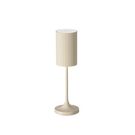 Vino Micro Ceramic Cream White LED Cordless Lamp