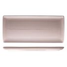 Pearl Blush Ribbed Rectangular Platter 395*180mm