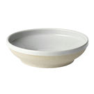 Soho Round Bowl Flared White Pebble 230mm