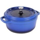AluChef Casserole Round Blue 240D * 102H 4.26L