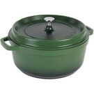 AluChef Casserole Round Green 280D * 120H 6.8L