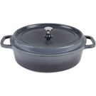 AluChef Roaster Oval Charcoal 350*290 * 105H 7.5L
