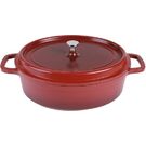 AluChef Roaster Oval Red 350*290 * 105H 7.5L