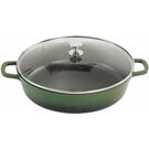 AluChef Shallow Casserole Round Green 320D * 82H 6L