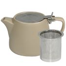 Brew Harvest Stackable Matt Teapot 500ml with SS Infuser and Lid