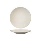 Luzerne Zen White Swirl Round Coupe Plate 155mm