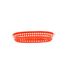 Coney Island Platic Rect Basket Red 270 x 180mm