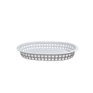 Cony Island Plastic Rect Basket White 270 x 180mm