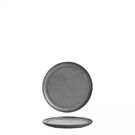Gembrook Grey Round Flat Coupe Plate 200mm