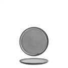 Gembrook Grey Round Flat Coupe Plate 230mm