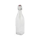 Glass Bottle Square 1000ml