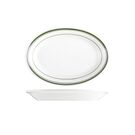 Green Bay Oval Plate 212mm