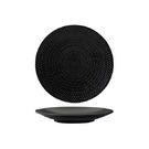 Luzerne Zen Black Swirl Round Coupe Plate 155mm