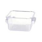 JiWins Square Food Storage Container Polycarbonate 180x180x100mm / 2.4Lt