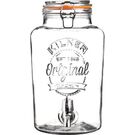 Kilner Round Clip Top Drinks Dispenser 8 Litre