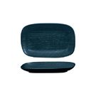 Luzerne Linen Navy Blue Oblong Plate 265x165mm