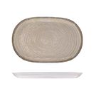 Mocha Oval Coupe Platter 370*240mm