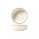 Modest Maroon Round Coupe Bowl 170mm