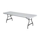 Nesting Commercial Trestle Table White 243x76cm (8ft)