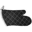 Oven Mitt Flame Retardant Black 330mm