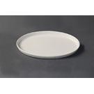 Royal Porcelain White Album Oval Plate Stackable Middle 285x180x15mm