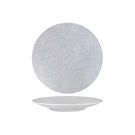 Luzerne Zen Grey Web Round Coupe Plate 155mm