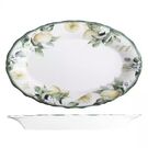 Sorrento Oval Scalloped Plate 320*210mm