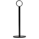 Table Number Stand 70mm Base 200mm Black