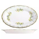 Verona Oval Scalloped Plate 320*210mm