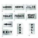 Wall Sign 18/10 110x60mm Toilet Signs pull