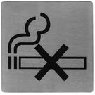 Wall Sign 18/10 130x130mm Toilet Signs no smoking