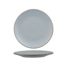 Zuma Bluestone Round Plate Ribbed 210mm