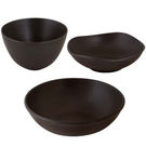 Zuma Charcoal Round Bowl  195mm