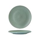 Zuma Mint Round Ribbed Plate 210mm