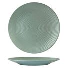 Zuma Mint Round Ribbed Plate 310mm