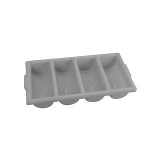 Picture of 4 Compartment Cutlery Holder grey