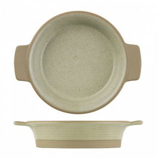 Picture of Art De Cuisine Igneous Round Dish With Handles 120mm