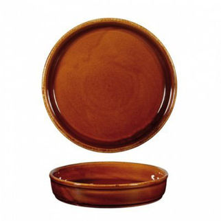 Picture of Art De Cuisine Rustics Tapas Mezze Dish 170mm Rustics Brown
