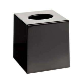 Picture of Black Matt Cubed Tissue Box