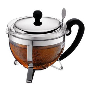 Picture of Chambord Tea Pot With Metal Lid And Metal Filter Stainless