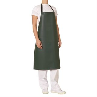 Picture of PVC Bib Apron Large Bottle Green 70 X 86cm
