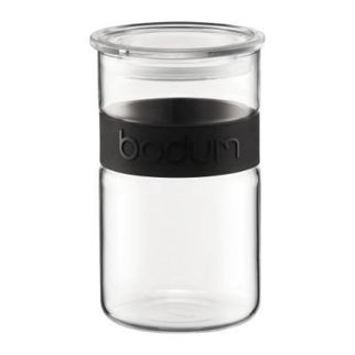 Picture of Presso Storage Jar 1000ml Black