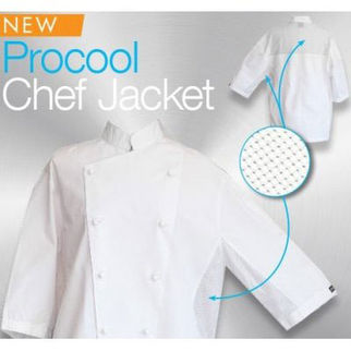 Picture of Procool Chef Jacket Short Sleeve XS