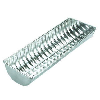 Picture of Round Ribbed Tin Plate Loaf Pan 50mm