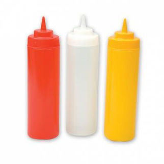 Picture of Squeeze Bottle 720ml Wide Mouth clear